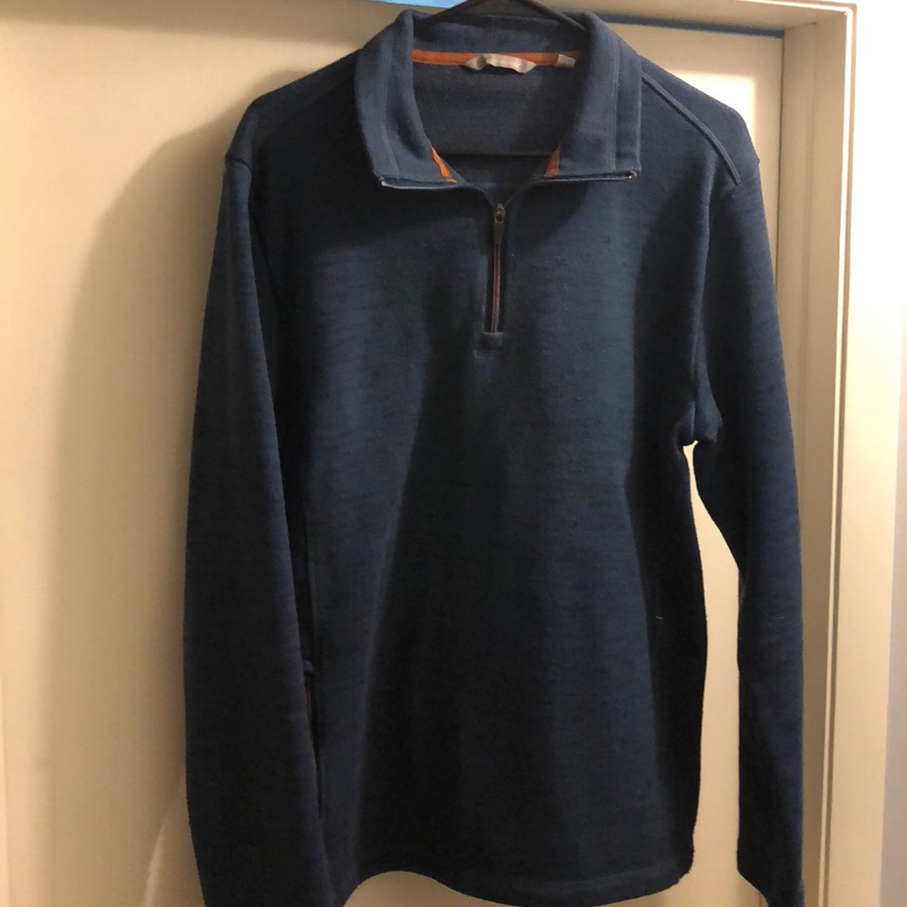 Toad and Co quarter zip pull over